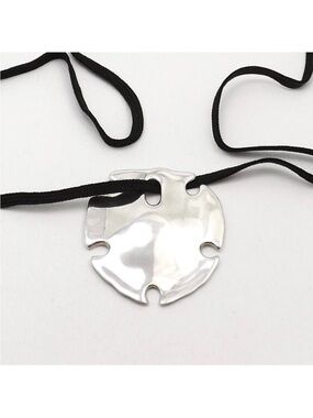 RLM Studios Sterling Silver Sand Dollar Pendant